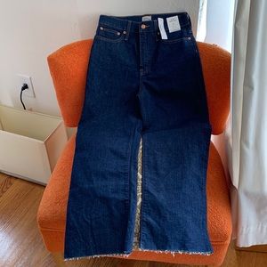 J. Crew Slim Wide Leg Jeans